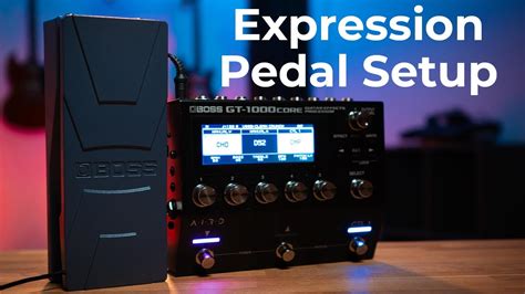 expression pedal hookup